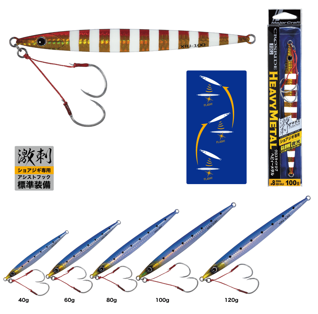 Crossride Jig Heavy Metal メジャークラフト Major Craft Web